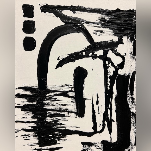 Kaya Gravitter Other - Handcrafted Abstract Art Made with a Palette Knife